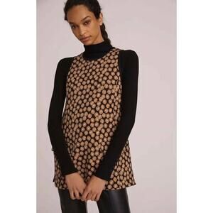 NWT / Anthropologie Maeve Jacquard Tunic Top / sz XL